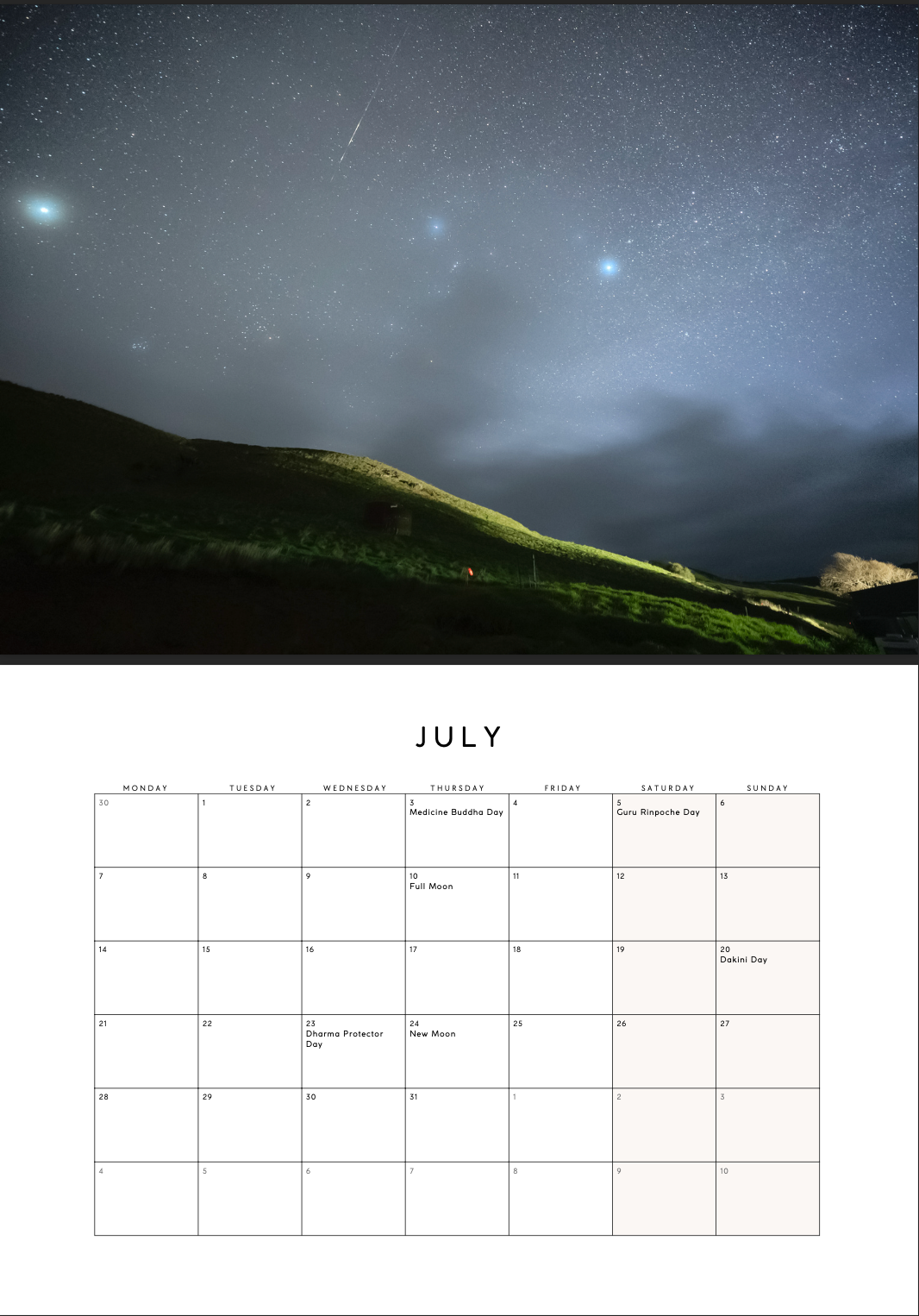 2025 Shenpen Wall Calendar